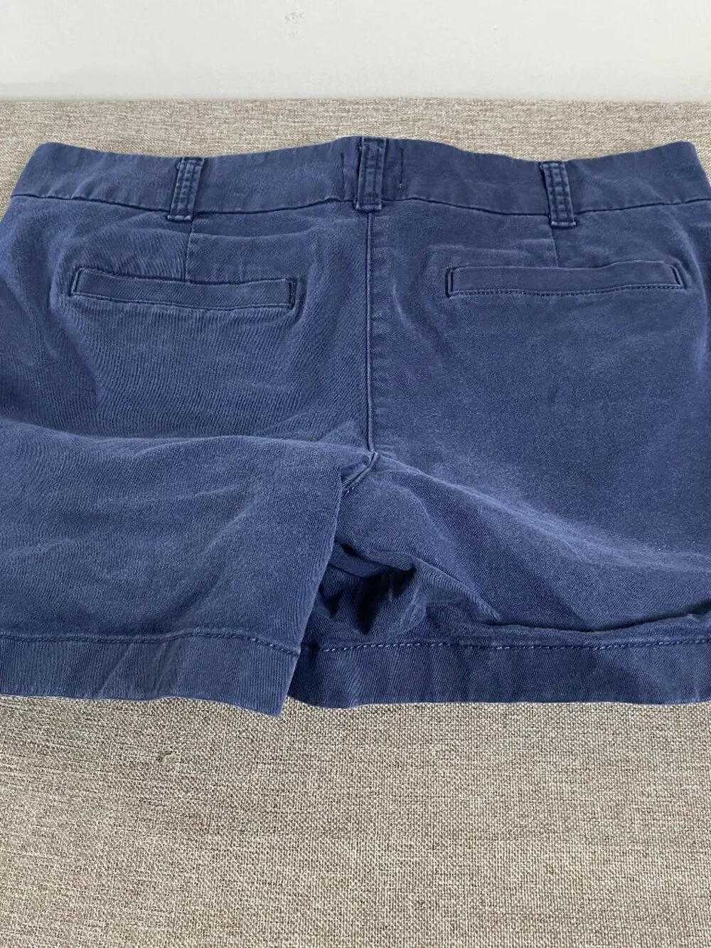 J. Crew Chino Shorts Women's 6 Mid Rise Blue Casual